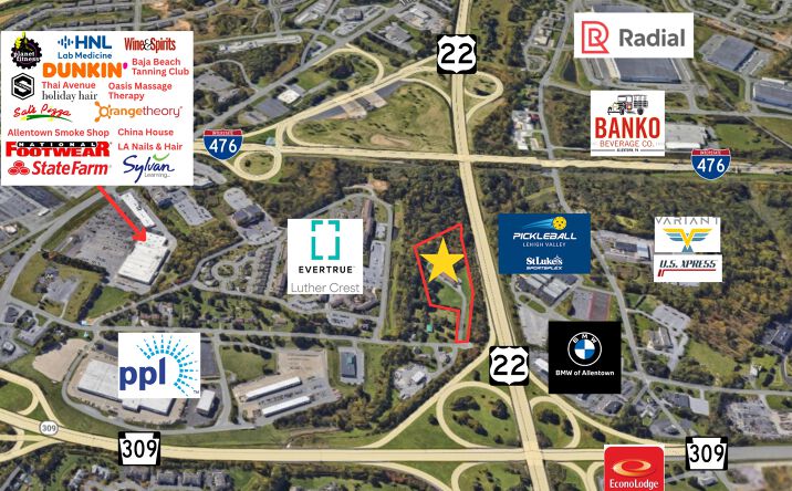Pictures of Hospitality property located at 1058 Hausman Rd, Allentown, PA 18104 for sales - image #1