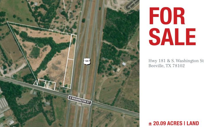 Pictures of Land property located at Hwy 181 & S. Washington St, Beeville, TX 78102 for sales - image #1