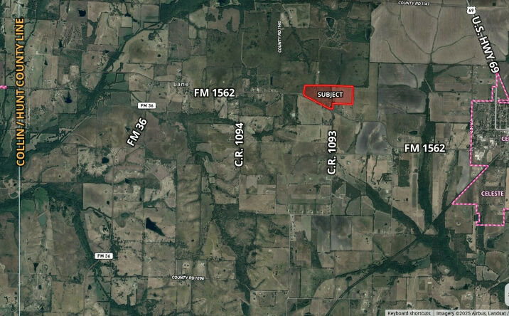 Pictures of Land property located at FM 1562, Celeste, TX 75423 for sales - image #1