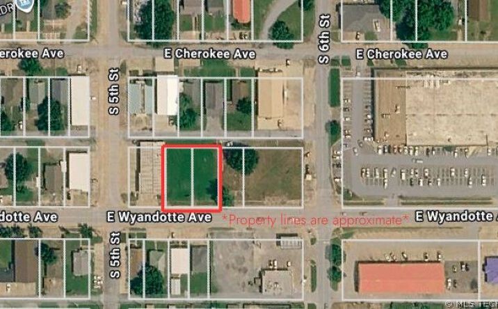Pictures of Land property located at 515 E Wyandotte, McAlester, OK 74501 for sales - image #1