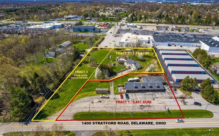 Pictures of Retail, Office, Special Purpose property located at 1400 Stratford Road, Delaware, OH 43015 for sales - image #1