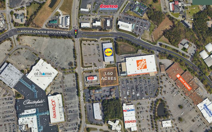 Pictures of Land, Retail property located at 11201 Mall Pl, Bon Air, VA 23235 for sales - image #1
