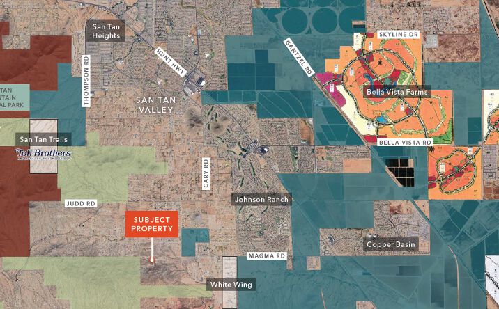 Pictures of Land property located at 2977 W Magma Rd, San Tan Valley, AZ 85144 for sales - image #1
