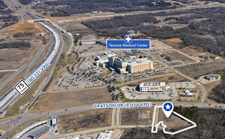 Pictures of Land property located at SEQ of US 75 & Grayson Drive, Sherman, TX 75020, Sherman, TX 75020 for sales - image #1