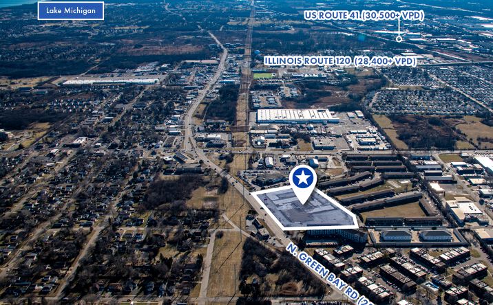 Pictures of Land property located at 200 N Green Bay Rd, Waukegan, IL 60085 for sales - image #1