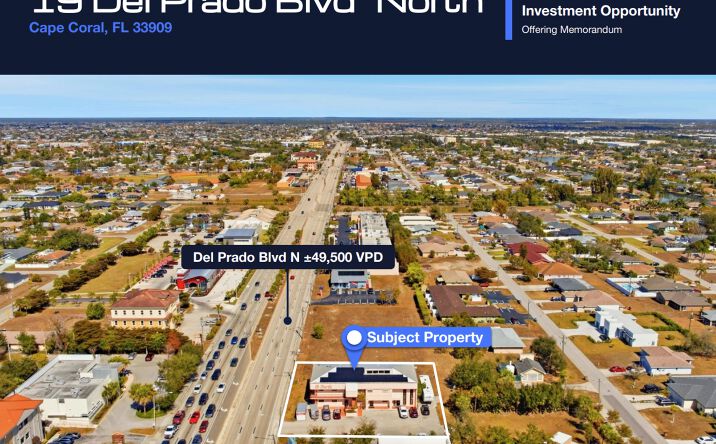 Pictures of Office, Retail property located at 19 Del Prado Blvd N, Cape Coral, FL 33909 for sales - image #1