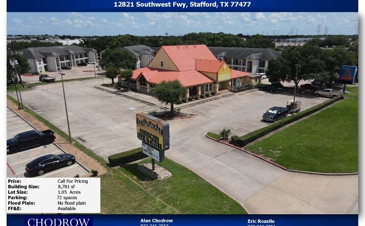 Pictures of Land, Retail property located at 12821 Southwest Fwy, Stafford, TX 77477 for sales - image #1