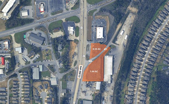 Pictures of Land property located at 1507-1509 Decatur Highway, Fultondale, AL 35068 for sales - image #1