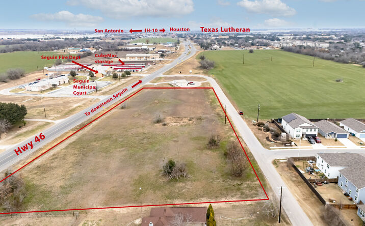 Pictures of Land property located at State Highway 46, Seguin, TX 78155 for sales - image #1