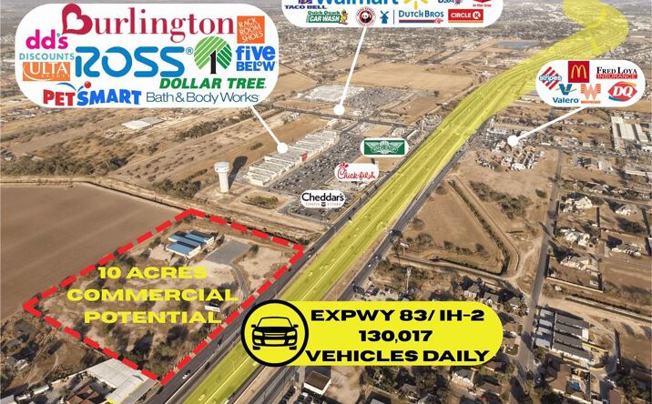 Pictures of Land property located at 1300 Expressway 83 Highway, Donna, TX 78537 for sales - image #1