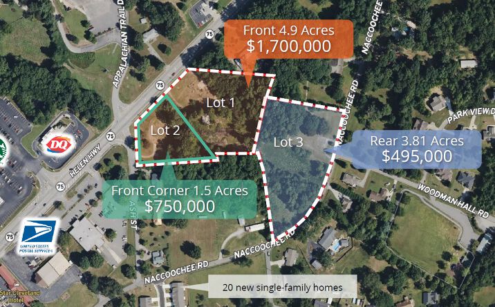 Pictures of Land property located at 270 Hwy 75 Alt, Cleveland, GA 30528 for sales - image #1