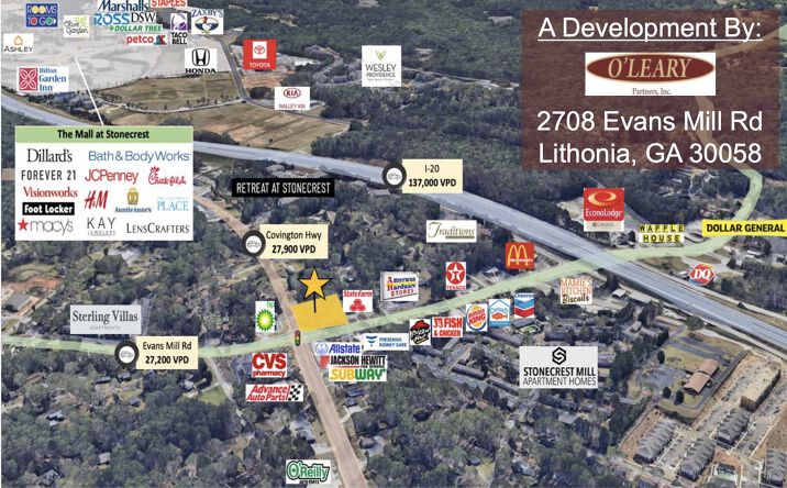 Pictures of Land property located at 2708 Evans Mill Rd, Lithonia, GA 30058 for sales - image #1