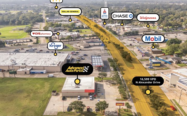 Pictures of Retail, Special Purpose property located at 1722 N Alexander Dr, Baytown, TX 77520 for sales - image #1