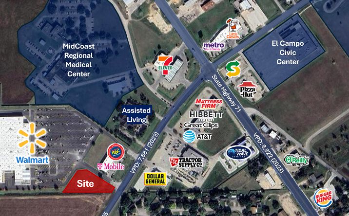 Pictures of Land property located at 3413 West Loop, El Campo, TX 77437 for sales - image #1