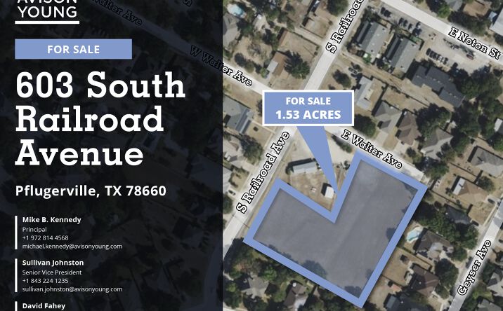 Pictures of Land property located at 603 S Railroad Ave, Pflugerville, TX 78660 for sales - image #1