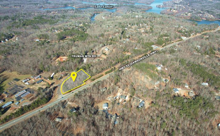Pictures of Land property located at Hwy 53 & Truman Mountain Rd, Dawsonville, GA 30506 for sales - image #1