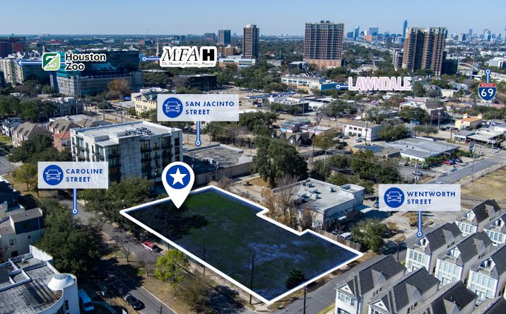 Pictures of Land property located at 4802 Caroline St, Houston, TX 77004 for sales - image #1