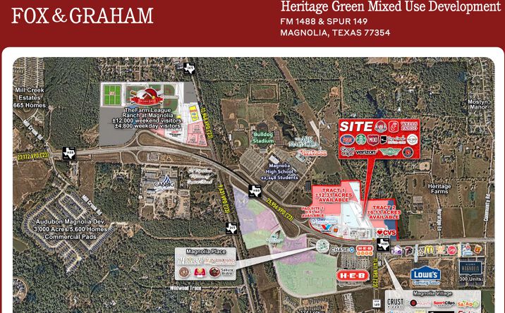 Pictures of Land property located at 14250 FM 1488, Magnolia, TX 77354 for sales - image #1