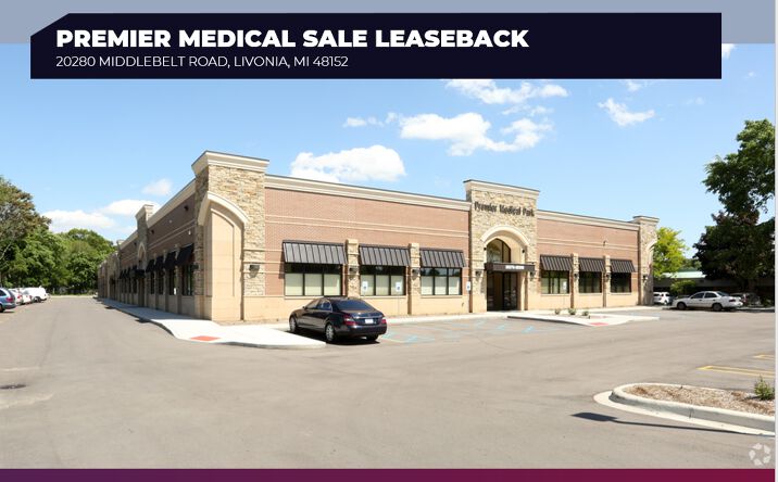 Pictures of Office property located at 20280 Middlebelt Rd, Livonia, MI 48152 for sales - image #1