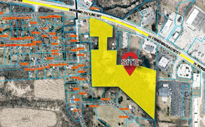 Pictures of Land, Mixed Use, Retail property located at 1233 W Fond Du Lac St, Ripon, WI 54971 for sales - image #1