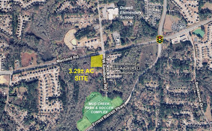 Pictures of Land property located at Macland Road at W Sandtown Road, Marietta, GA 30064 for sales - image #1