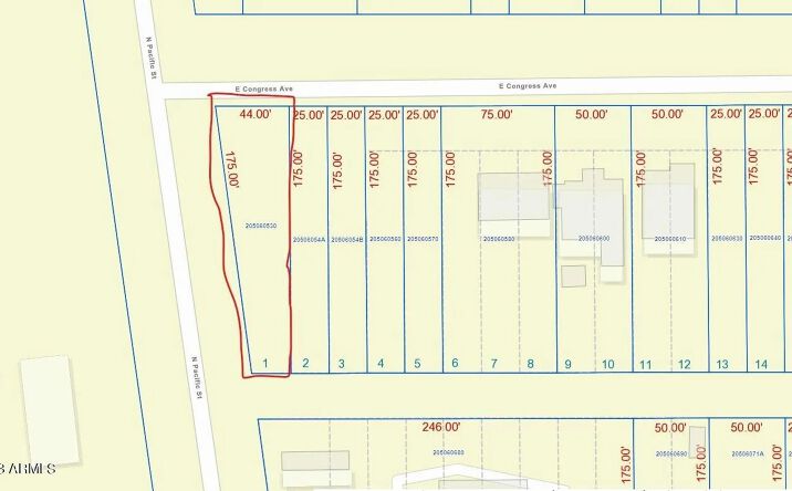 Pictures of Land property located at 0 E Congress Avenue # 1, Coolidge, AZ 85128 for sales - image #1