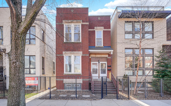 Pictures of Multifamily property located at 2333 W Montana Street, Chicago, IL 60647 for sales - image #1