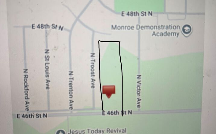 Pictures of Land property located at 1 46th Street North, Tulsa, OK 74106 for sales - image #1