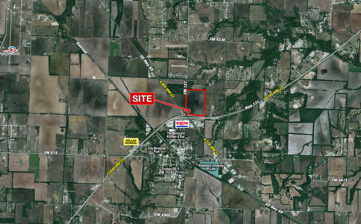 Pictures of Land property located at NEC US Hwy 69 & Hwy 121, Trenton, TX 75490 for sales - image #1