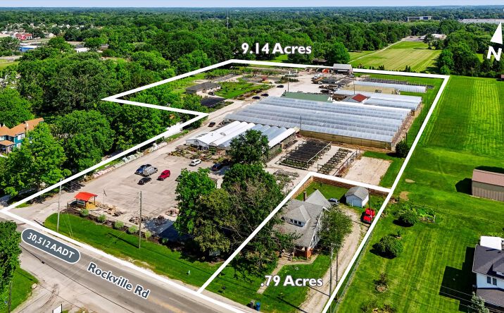 Pictures of Retail, Industrial, Land, Self Storage property located at 4914 Rockville Rd, Indianapolis, IN 46224 for sales - image #1