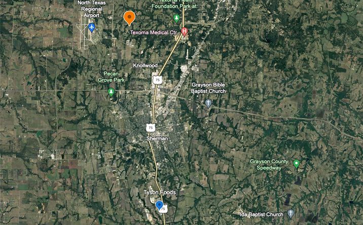 Pictures of Land property located at Oasis Dr, Denison, TX 75020 for sales - image #1