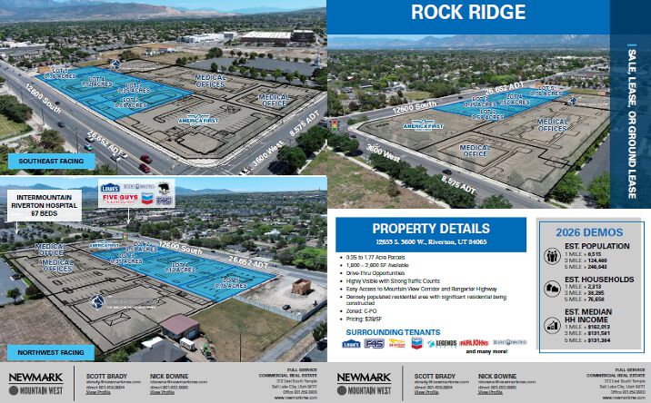 Pictures of Land property located at 12600 S 3600 W, Riverton, UT 84065 for sales - image #1