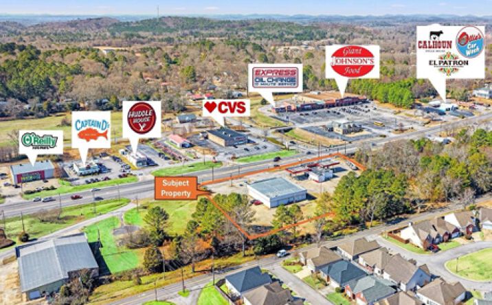 Pictures of Retail property located at 1052 Pelham Rd S, Jacksonville, AL 36265 for sales - image #1