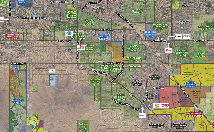 Pictures of Retail property located at Hunt Hwy & Thompson Rd, San Tan Valley, AZ 85144 for sales - image #1