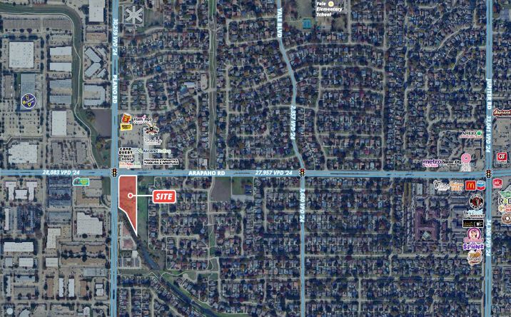 Pictures of Land property located at SEC Arapaho & Plano Rd, Richardson, TX 75081 for sales - image #1