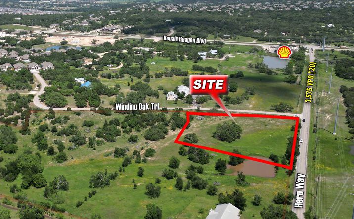 Pictures of Land property located at Hero Way & Winding Oak Trail, Leander, TX 78641 for sales - image #1