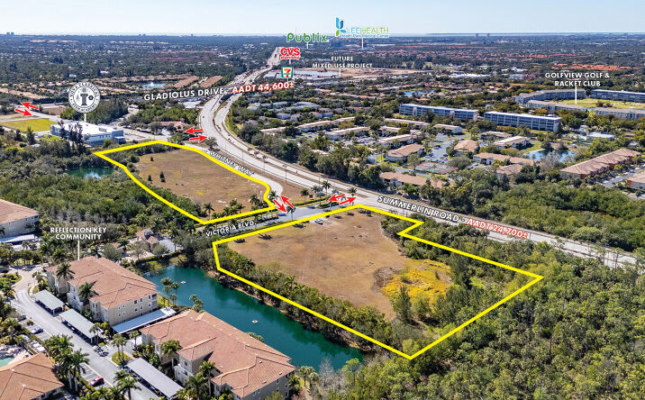 Pictures of Land property located at 11491 Whitney Way, Fort Myers, FL 33907 for sales - image #1