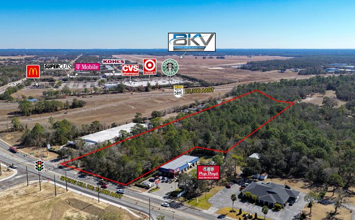 Pictures of Land property located at 14500 Spring Hill Dr, Spring Hill, FL 34609 for sales - image #1