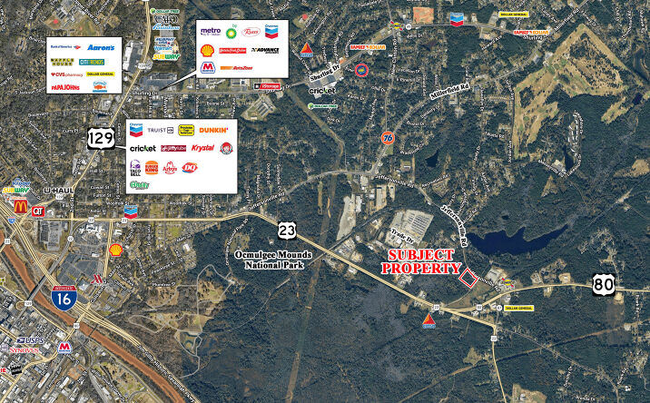 Pictures of Land property located at 4290 Lakeside Rd, Macon, GA 31217 for sales - image #1