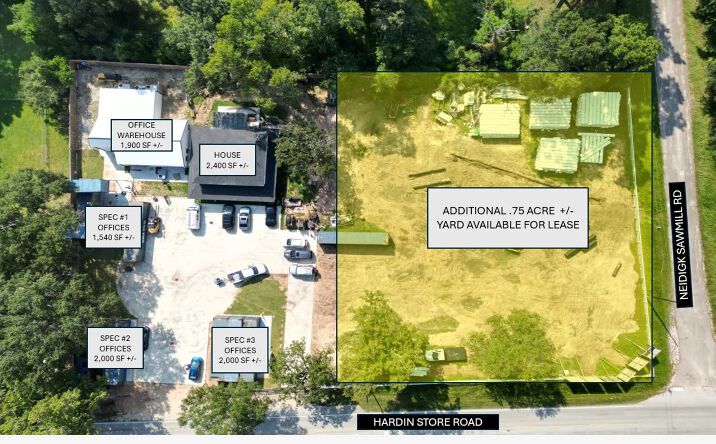 Pictures of Industrial, Land, Mixed Use, Office property located at 26146 Hardin Store Rd, Magnolia, TX 77354 for sales - image #1