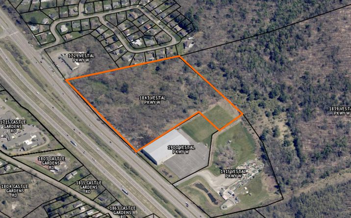 Pictures of Land property located at 1845 Vestal Pkwy W, Vestal, NY 13850 for sales - image #1