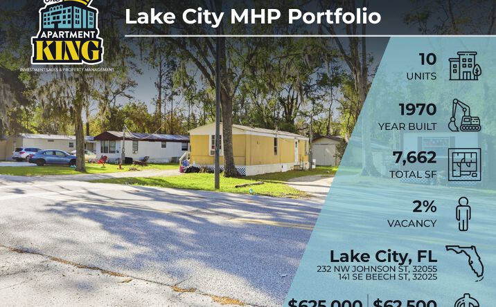 Pictures of Mobile Home Park, Multifamily property located at 232 NW Johnson St, Lake City, FL 32055 for sales - image #1