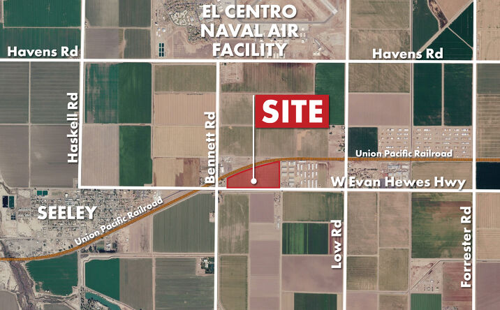 Pictures of Land property located at 1542 W Evan Hewes Hwy, El Centro, CA 92243 for sales - image #1