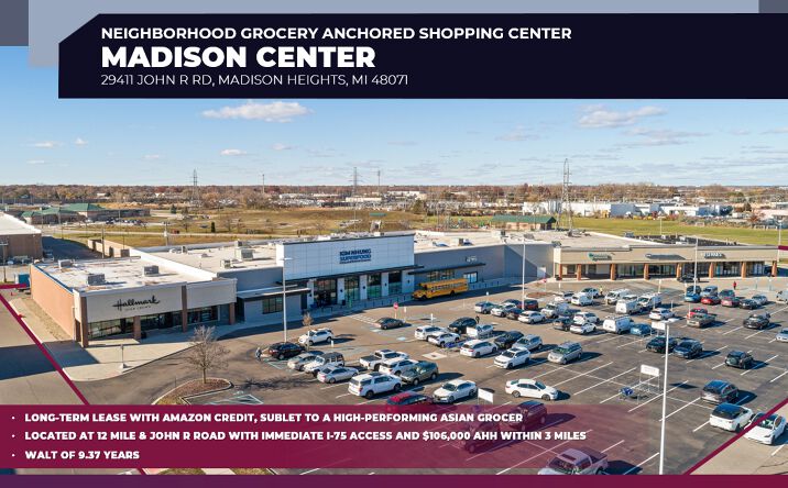 Pictures of Retail property located at 29411 John R Rd, Madison Heights, MI 48071 for sales - image #1