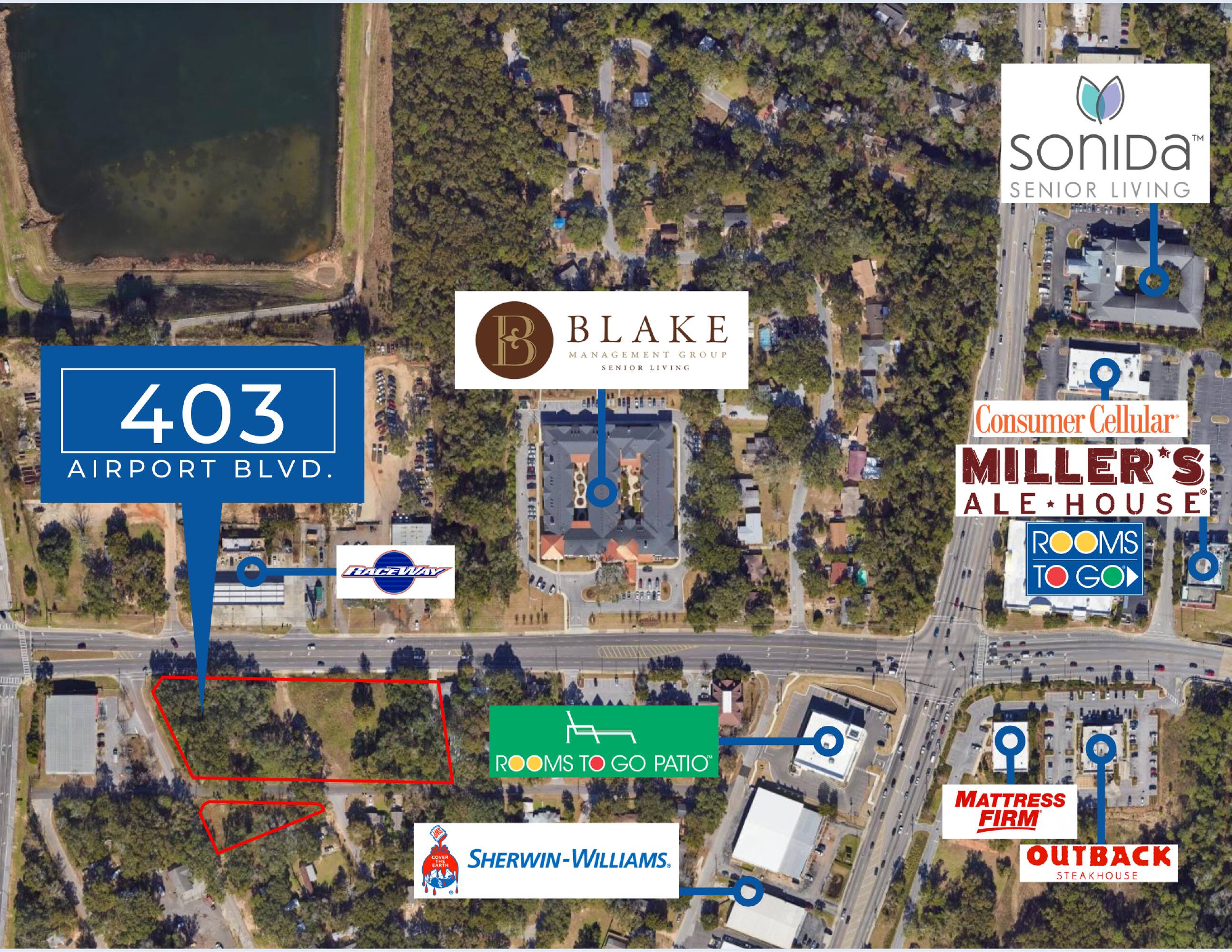 403 Airport Blvd, Pensacola, FL 32503 | Crexi.com