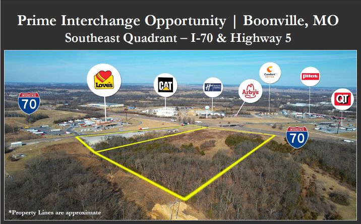 Pictures of Industrial, Land, Multifamily, Retail, Self Storage property located at 16877 Highway 5, Boonville, MO 65233 for sales - image #1