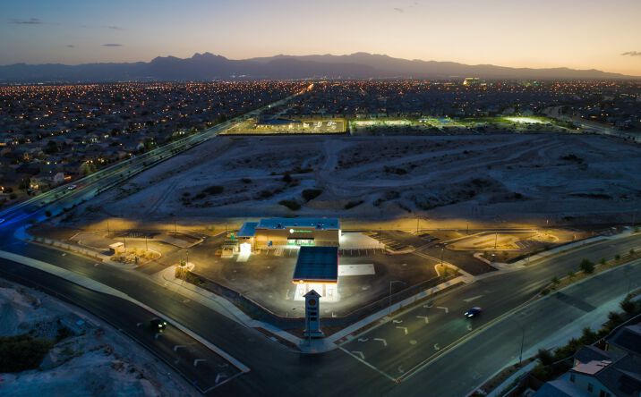 Pictures of Retail, Land property located at 6869 Commerce and Revere St, North Las Vegas, NV 89084 for sales - image #1