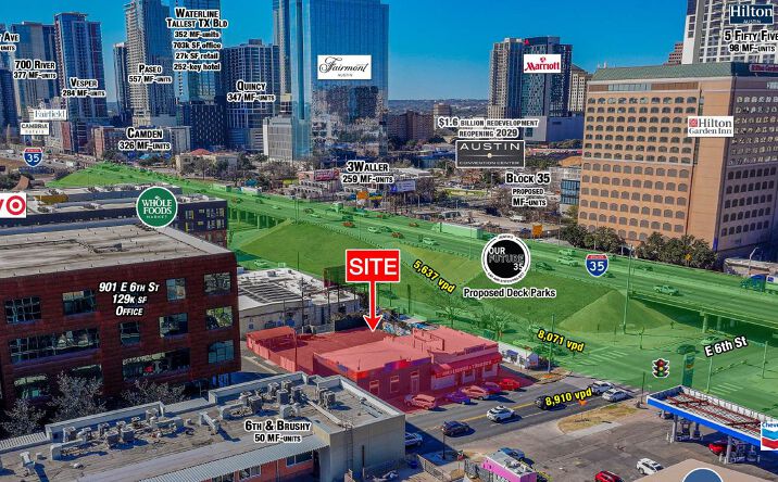 Pictures of Retail, Office, Mixed Use property located at 805-809 E 6th St, Austin, TX 78702 for sales - image #1