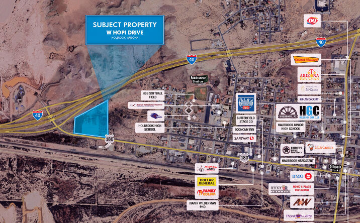 Pictures of Land property located at Main St, Holbrook, AZ 85928 for sales - image #1