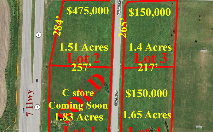 Pictures of Land property located at SW 7 Highway, Blue Springs, MO 64014 for sales - image #1